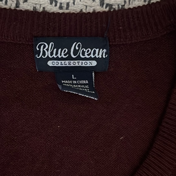 Blue Ocean sweater vest - Picture 2 of 2
